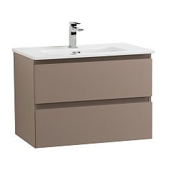 BelBagno Тумба под раковину Kraft 39-70 подвесная Бежевый матовый – фотография-1